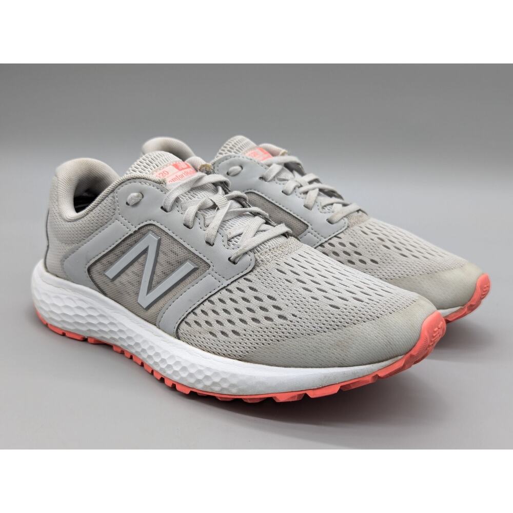 New Balance Womens 520 V5 W520LS5 Gray Running Shoes Sneakers Size 9